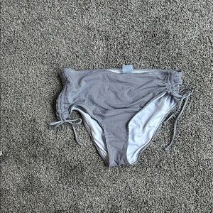 Kona Sol Navy Checkered Bikini Bottoms